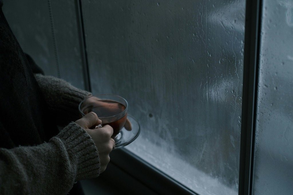 ภาพความชื้นจากฝนตก